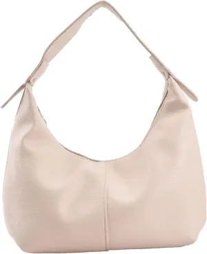 Women Simple Solid Color Bag Soft leather Female Hobos Shoulder bags ladies handbag Well made