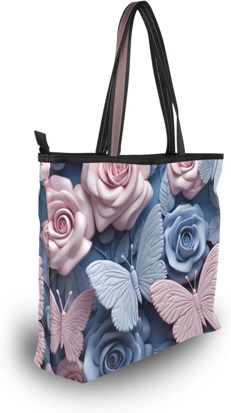 Women Tote Bag, Large Shoulder Hobo Bags Casual Handbags Big Capacity Shopping Work Bag for Vacation, 47