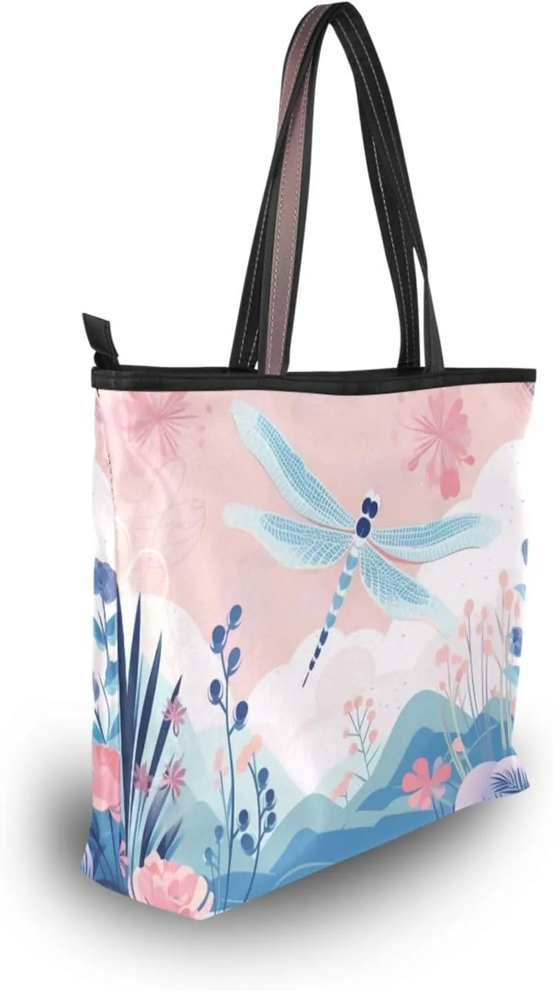 Women Tote Bag, Large Shoulder Hobo Bags Casual Handbags Big Capacity Shopping Work Bag for Vacation, 49