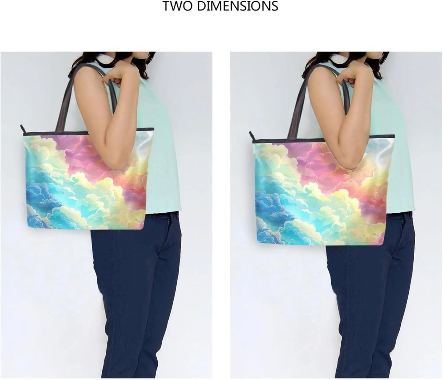 Women Tote Bag, Large Shoulder Hobo Bags Casual Handbags Big Capacity Shopping Work Bag for Vacation, 5