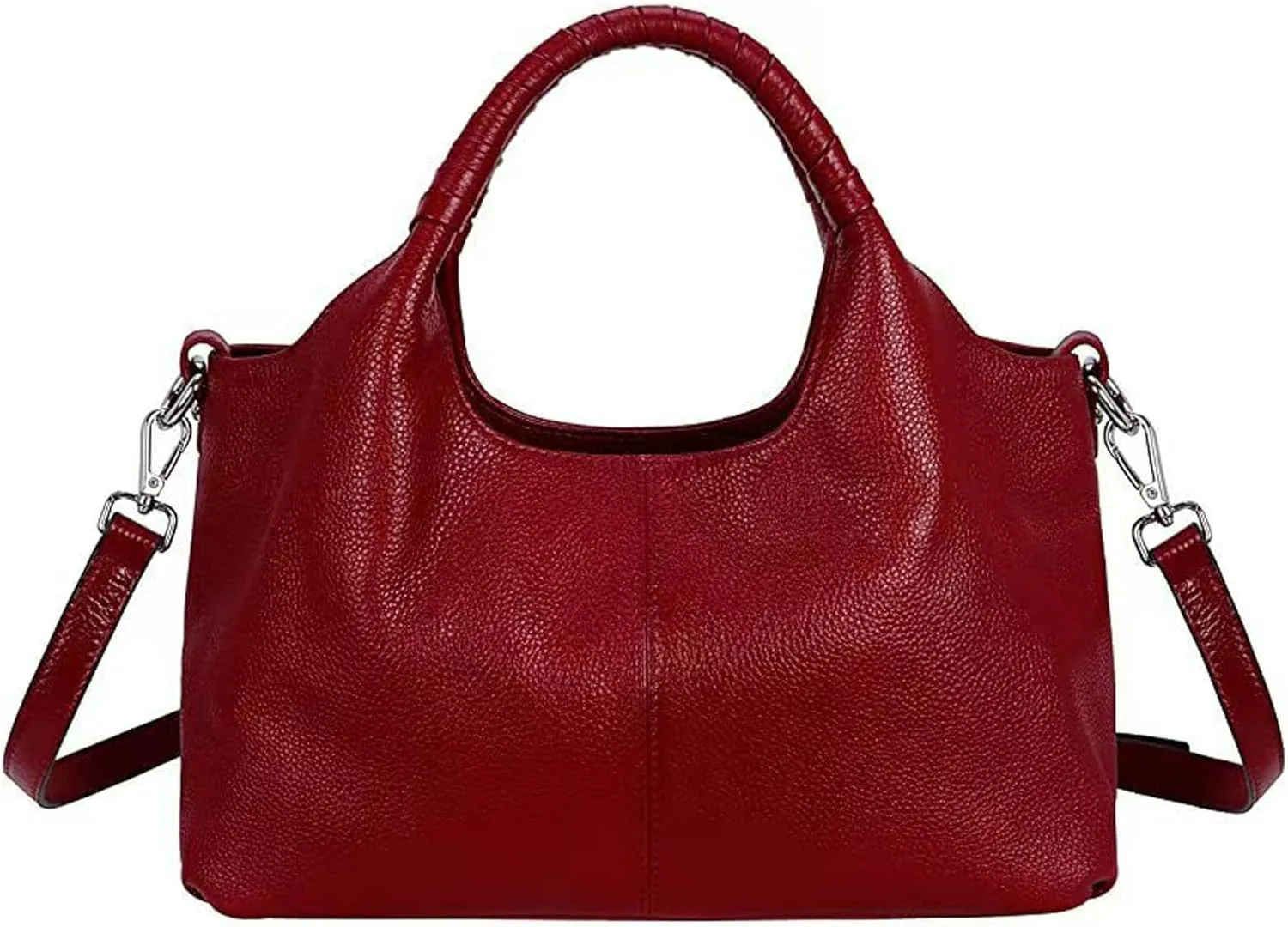 Women Woven Tote Crossbody Bag, Fashion Weave Top Handle Handbag Purse Handmade Beach Shoulder Bag Hobo Underarm Bag