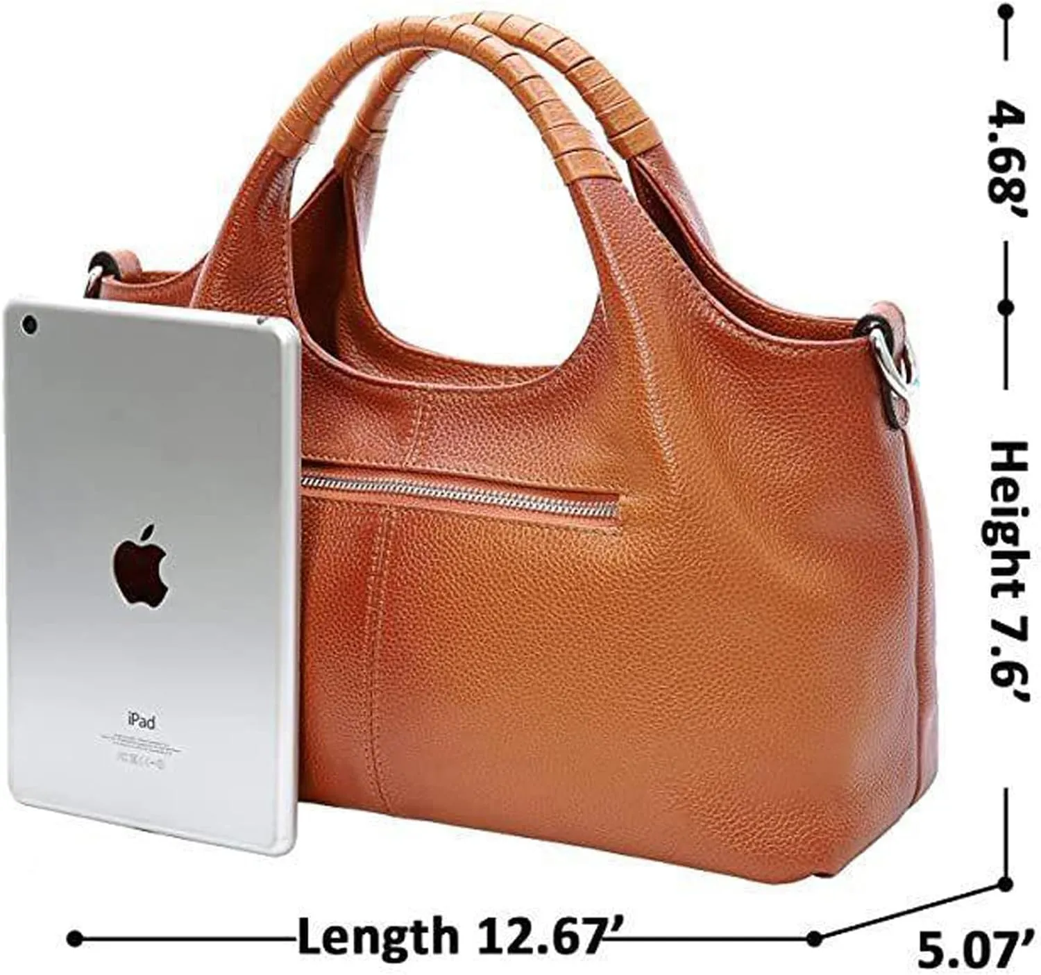 Women Woven Tote Crossbody Bag, Fashion Weave Top Handle Handbag Purse Handmade Beach Shoulder Bag Hobo Underarm Bag
