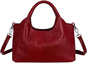 Women Woven Tote Crossbody Bag, Fashion Weave Top Handle Handbag Purse Handmade Beach Shoulder Bag Hobo Underarm Bag