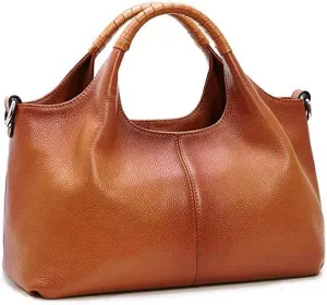 Women Woven Tote Crossbody Bag, Fashion Weave Top Handle Handbag Purse Handmade Beach Shoulder Bag Hobo Underarm Bag