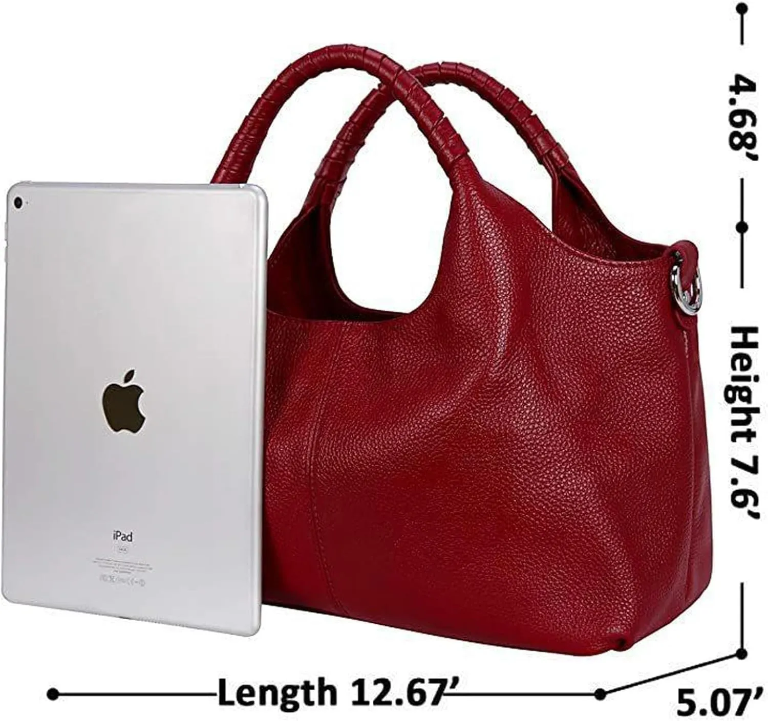 Women Woven Tote Crossbody Bag, Fashion Weave Top Handle Handbag Purse Handmade Beach Shoulder Bag Hobo Underarm Bag