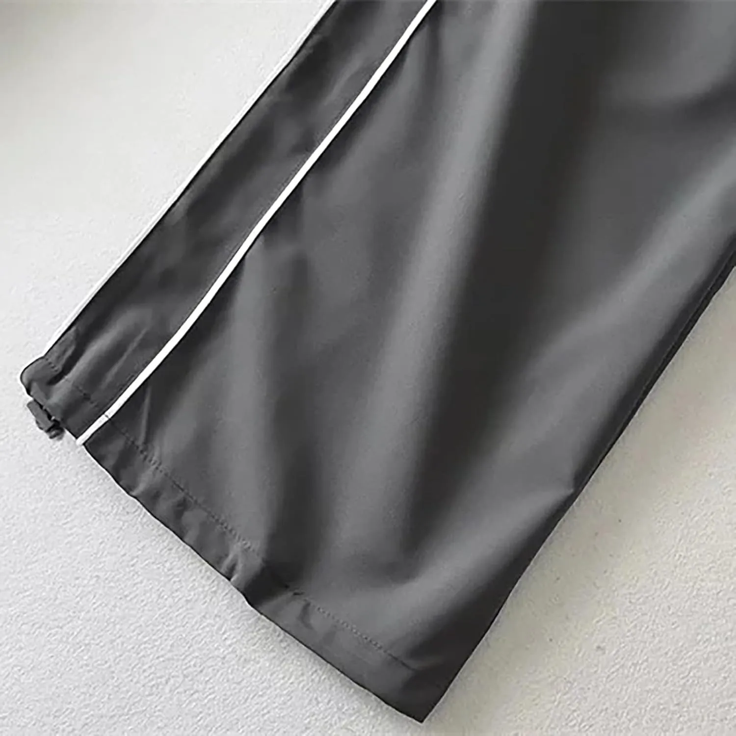 Women Y2k Baggy Track Pants Elastic Waist Jogger Sweatpants High Waist Wide Leg Pants Summer Loose Fit Pant 2025
