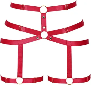 Women's Body Harness Punk Garter Leg Waist Dance Elastic Gothic Carnival Accessories