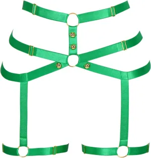 Women's Body Harness Punk Garter Leg Waist Dance Elastic Gothic Carnival Accessories