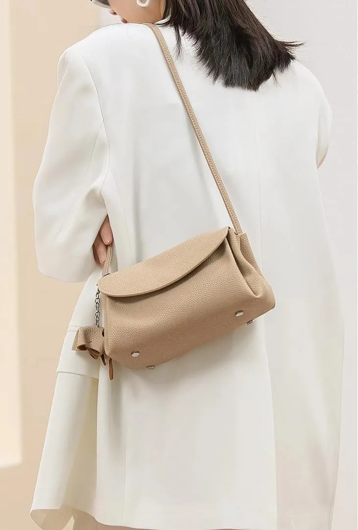Womens Genuine Leather Crossbody Bags Shoulder Handbags for Women