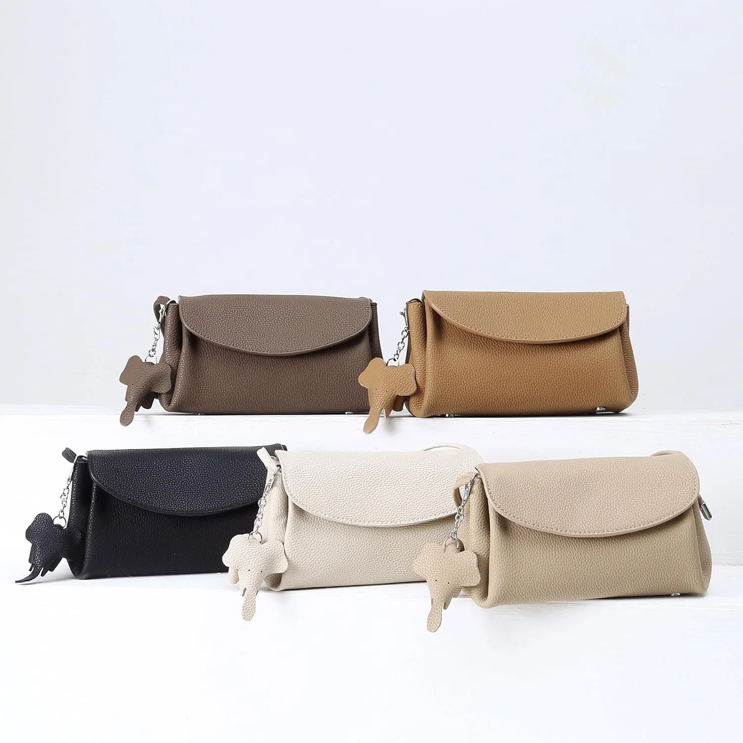 Womens Genuine Leather Crossbody Bags Shoulder Handbags for Women