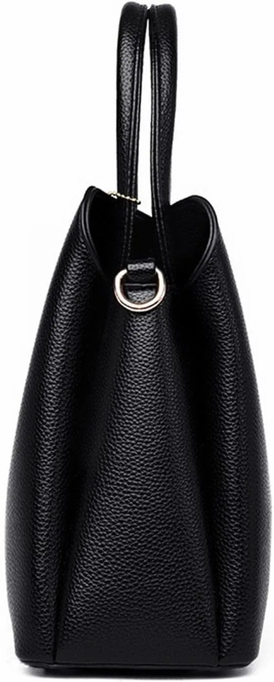 Women's Handbags Luxury Women Handbags Designer Shoulder Bags Leather Handbags Three-Layer Pocket Crossbody Bags for Women Tote Bag(Khaki)