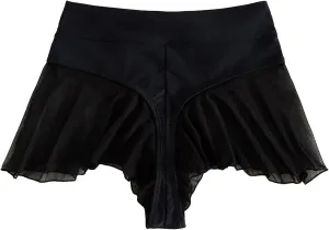 Women's High Waist Workout Gym Shorts Sexy Club Hot Pants Yoga Booty Shorts Dance Skirts