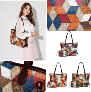 Women's Shoulder Bags Satchel Handbags, Tote Bag for Women Top Handle Satchel Purse And Handbag Set