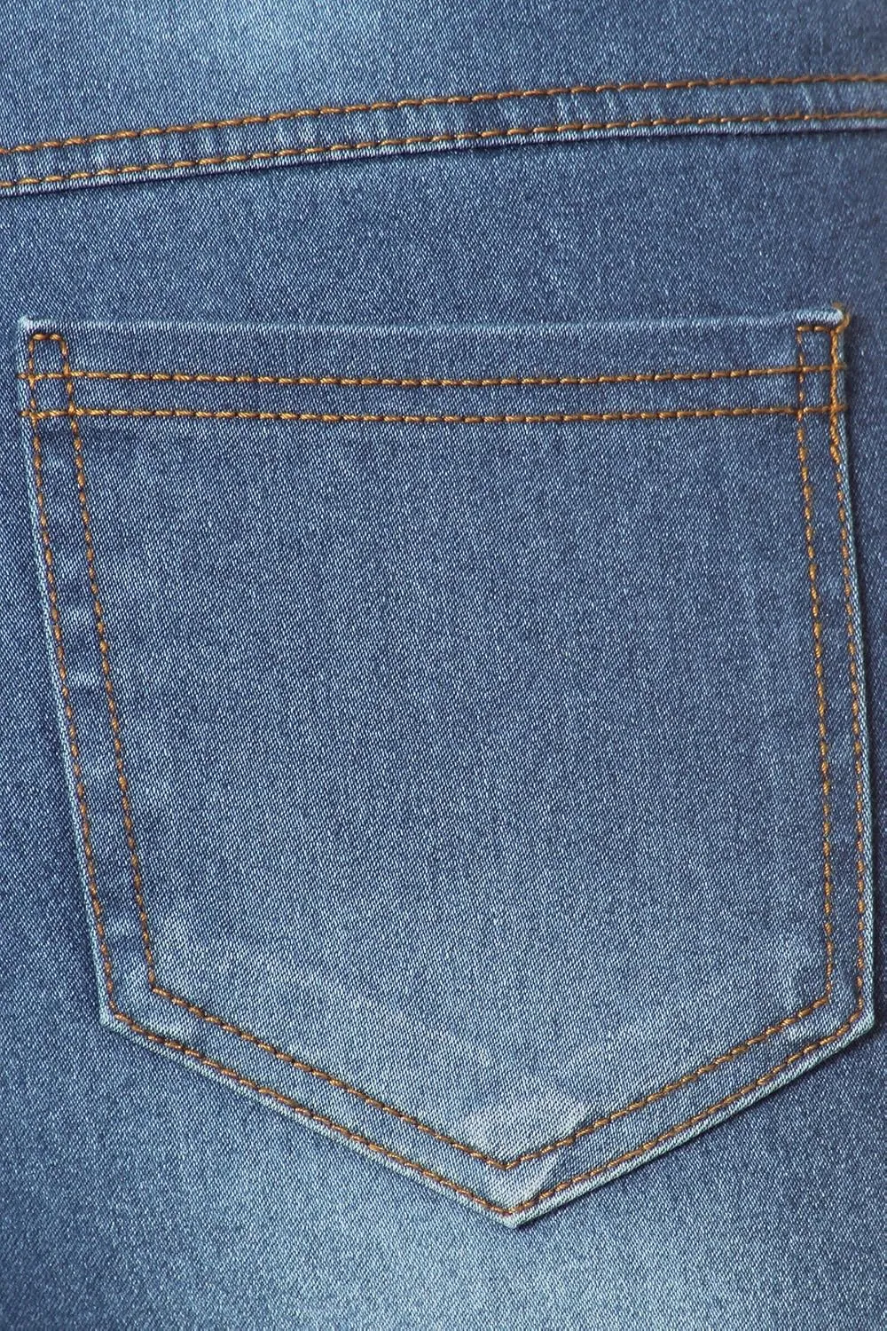 Women's Skinny Jeans Elastic Waist Pull On Jeggings Denim Pants with Pockets Regular - Plus Size