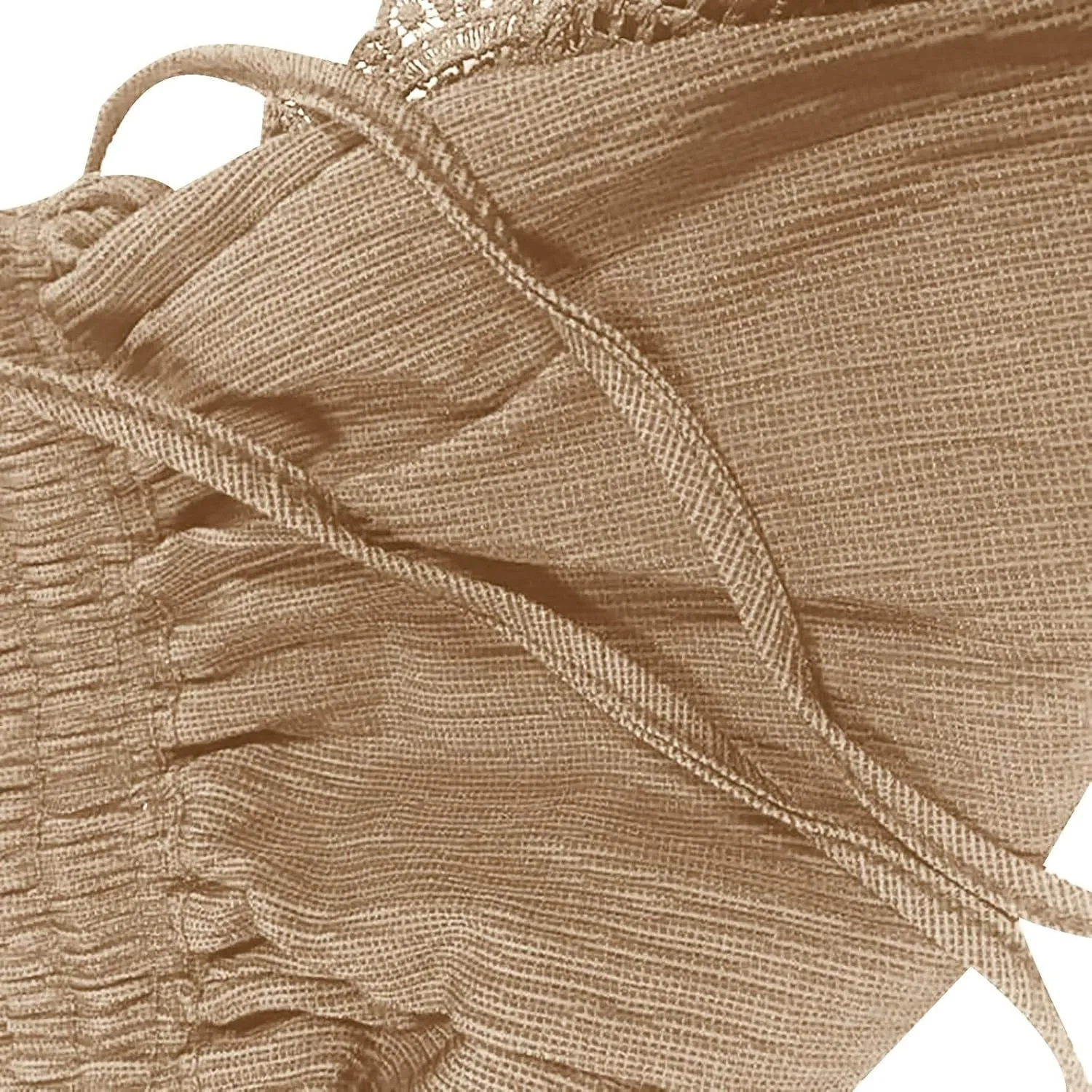 Womens Summer Shorts 2024 Plus Size Casual Lace Trim Elastic Waist Drawstring Lounge Shorts Beach Ruffle Flowy Shorts
