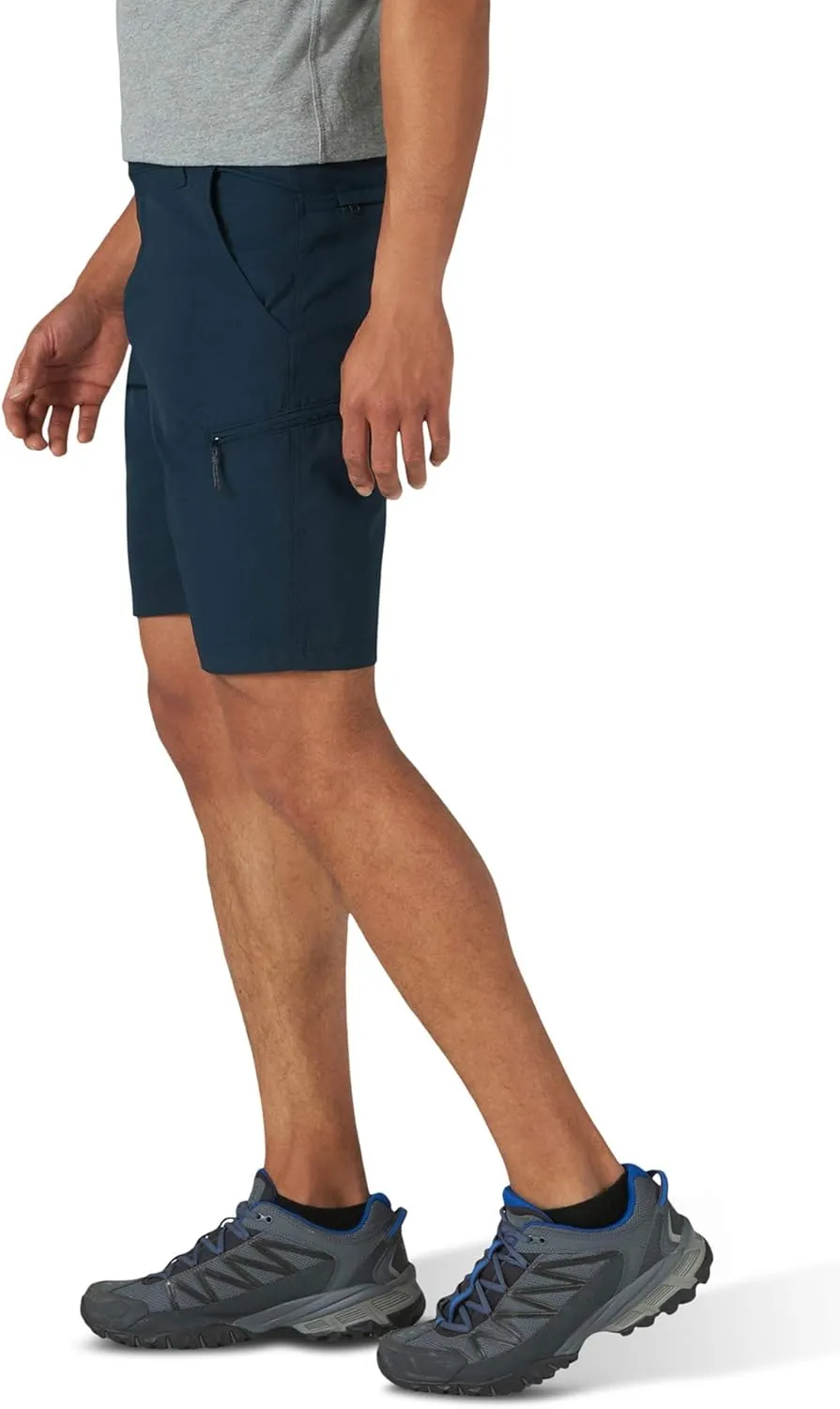 Wrangler Authentics Men's Performance Side Elastic Utility Short
