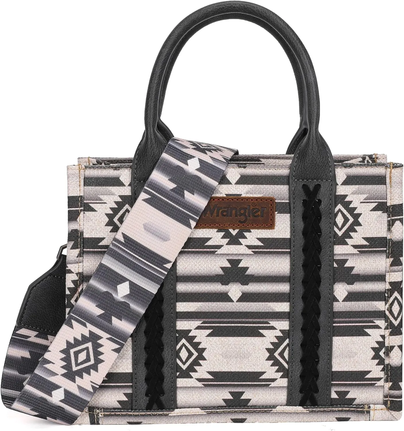 Wrangler Tote Bag for Women Western Purse and Aztec Satchel Handbag