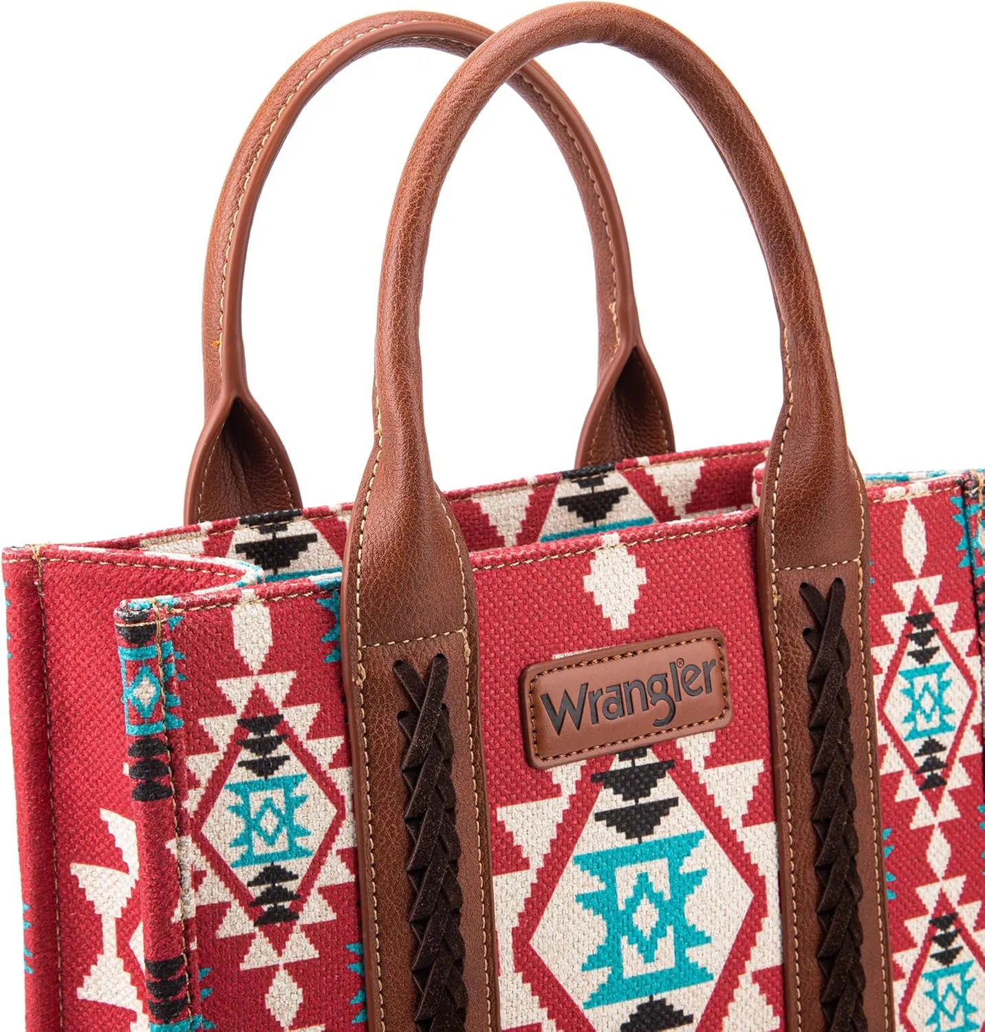 Wrangler Tote Bag for Women Western Purse and Aztec Satchel Handbag
