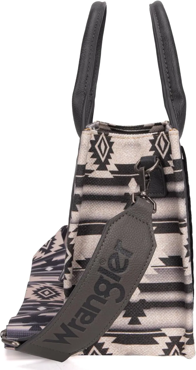 Wrangler Tote Bag for Women Western Purse and Aztec Satchel Handbag