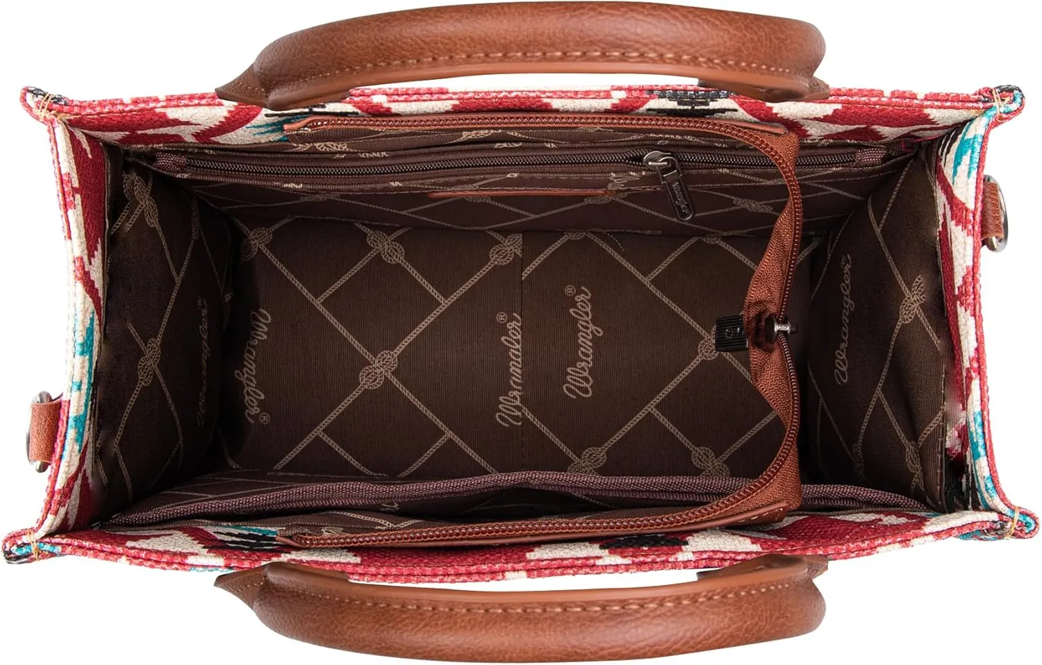 Wrangler Tote Bag for Women Western Purse and Aztec Satchel Handbag