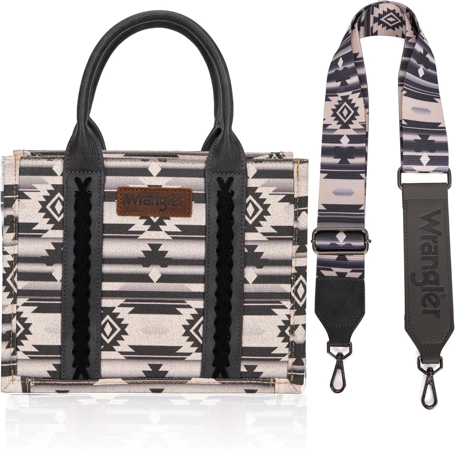 Wrangler Tote Bag for Women Western Purse and Aztec Satchel Handbag