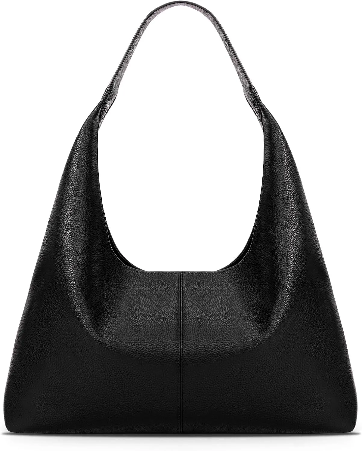 YFGBCX Slouchy Hobo Bag Vegan Leather Tote Bag for Women Burgundy Work Tote Bag College Hobo Handbag Red Shoulder Bag