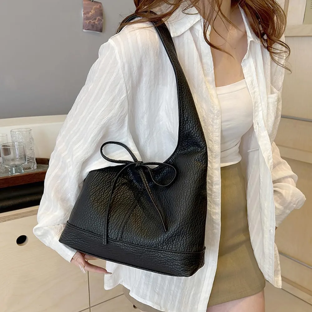YFGBCX Tote Bags for Women - Slouchy Soft Leather Hobo Handbags for Office