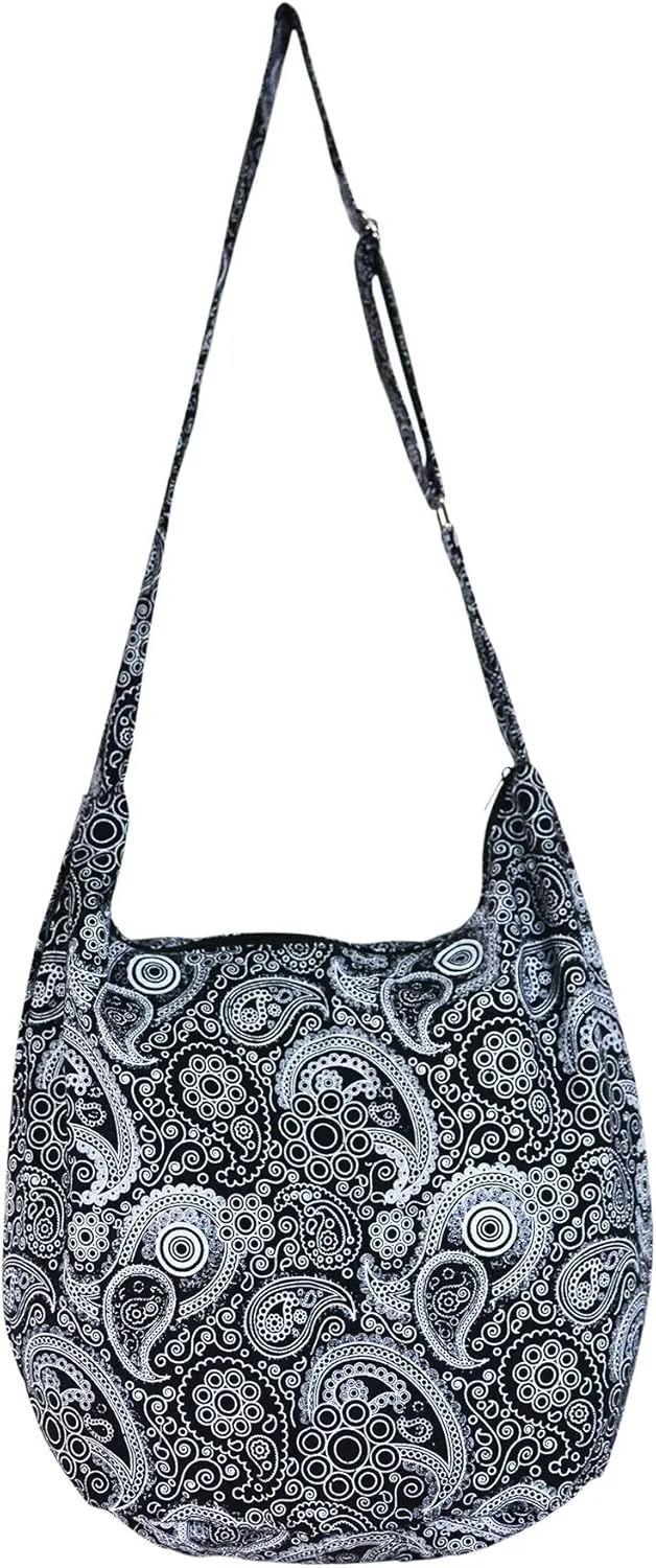 Your Cozy Hobo Sling Bags For Women Crossbody Bag Thai Top Handmade Shoulder Bag with Adjustable Strap