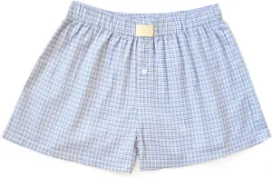 Yuemengxuan Y2k Plaid Shorts Baggy Boxer Shorts for Women Elastic Waist Casual Lounge Bottom Gingham Pajama Shorts Sleepwear