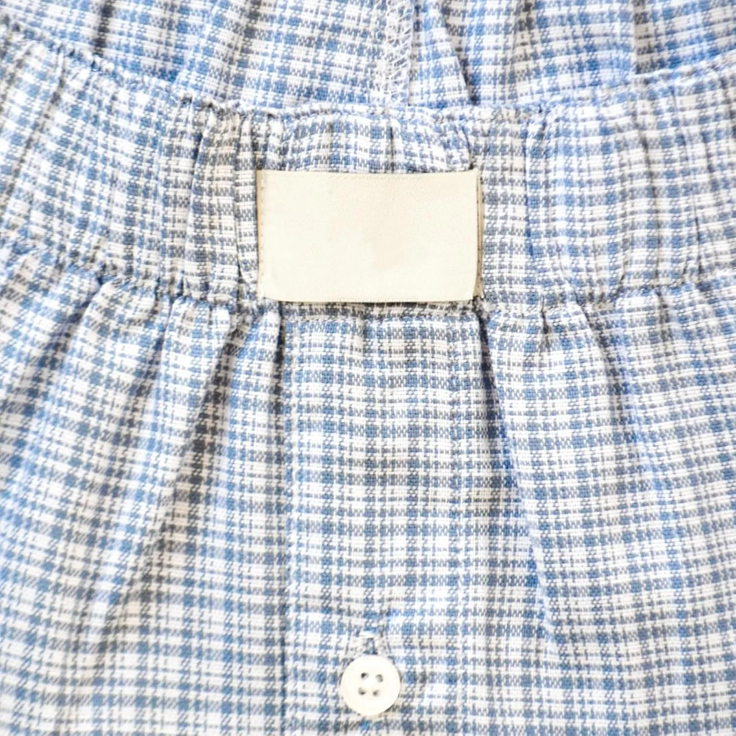 Yuemengxuan Y2k Plaid Shorts Baggy Boxer Shorts for Women Elastic Waist Casual Lounge Bottom Gingham Pajama Shorts Sleepwear