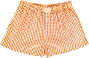 Yuemengxuan Y2k Plaid Shorts Baggy Boxer Shorts for Women Elastic Waist Casual Lounge Bottom Gingham Pajama Shorts Sleepwear