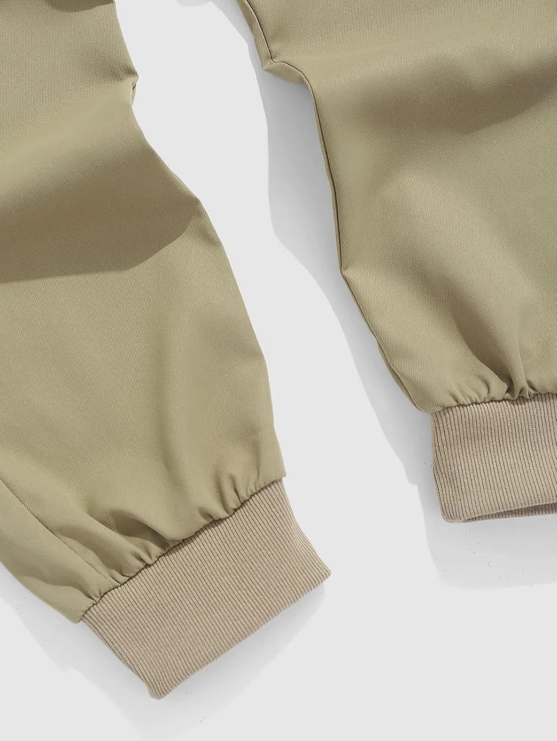 ZAFUL Men's Streetwear Cargo Pants with Flap Pockets & Drawstring Elastic Waist - Casual & Techwear Joggers
