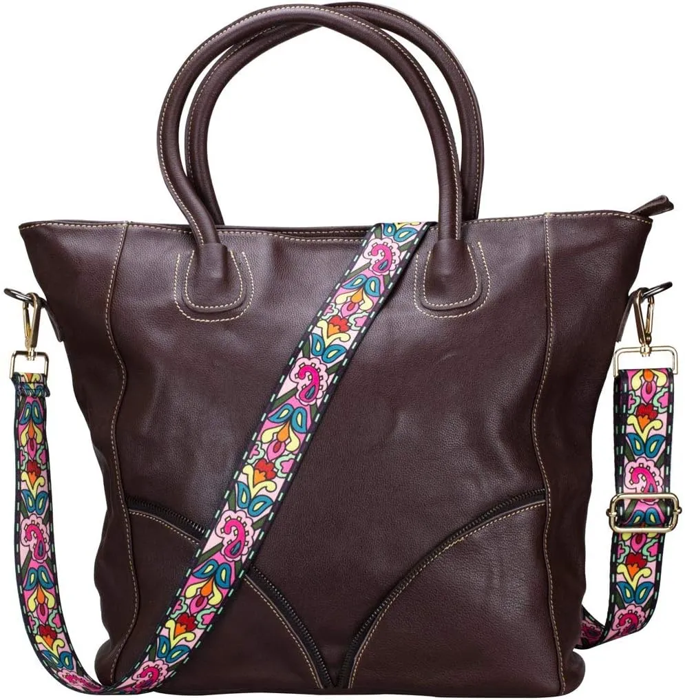 ZANQANO Crossbody Strap for Purses Replacement Adjustable Guitar Multicolor Style Handbag Straps
