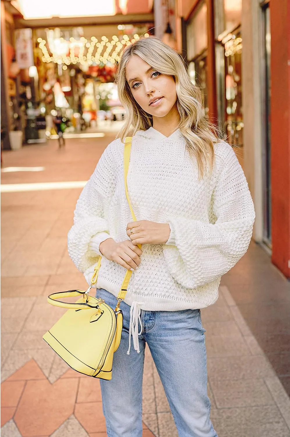Zip-Around Saffiano Classic Dome Satchel