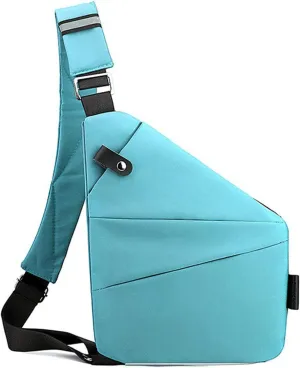 ZUEVI Anti Theft Travel Sling Bag for Women/Men - Fashion Crossbody Purse for Casual Traveling